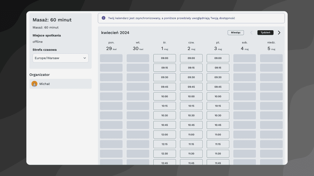 Alternatywa dla Booksy lub Znanylekarz.pl