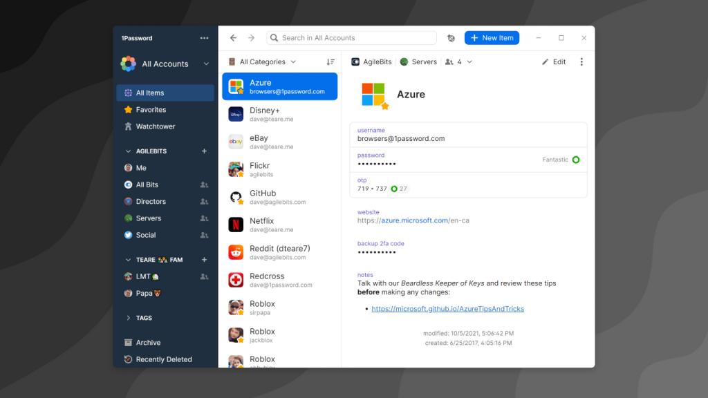 Aplikacja do przechowywania haseł