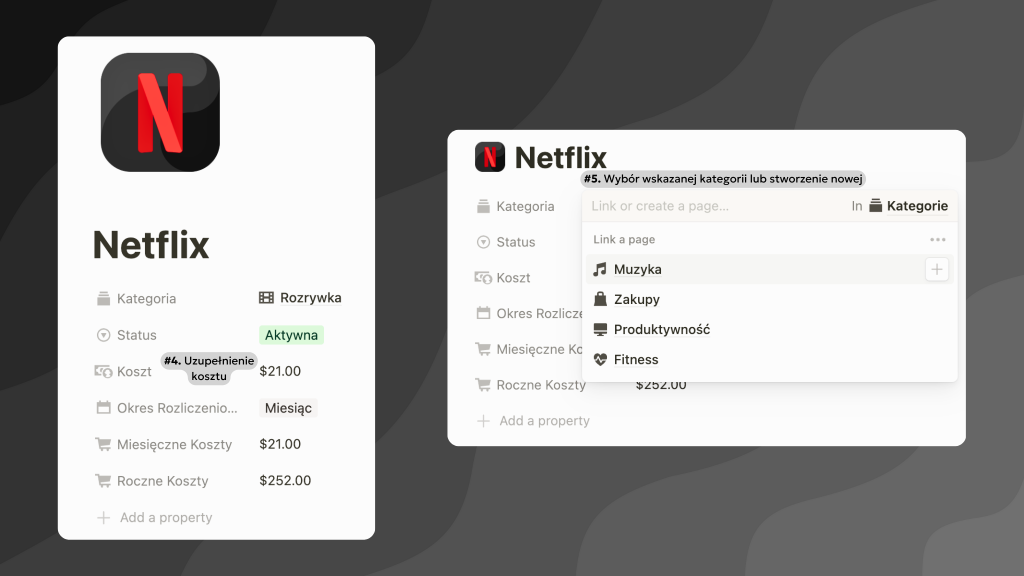 Śledzenie i zarządzanie subskrypcjami