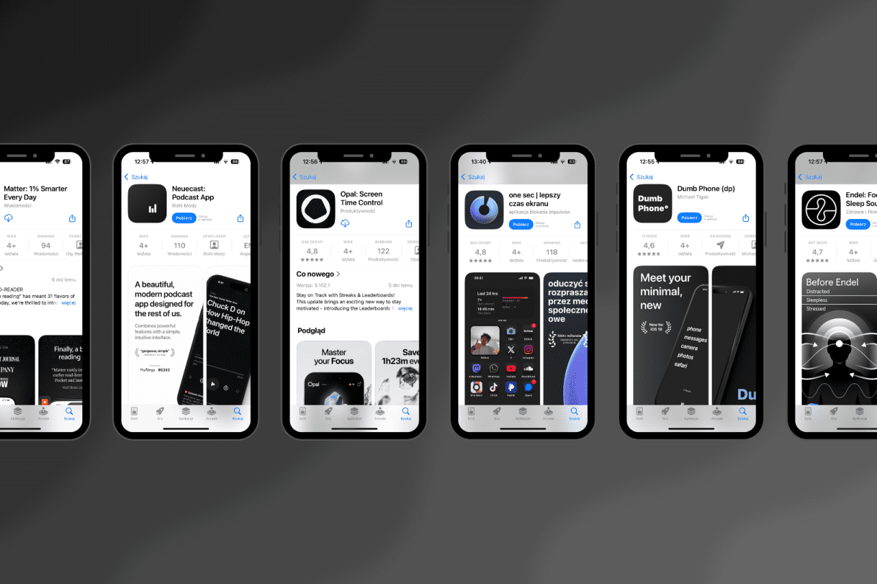 minimalistyczne aplikacje na ios