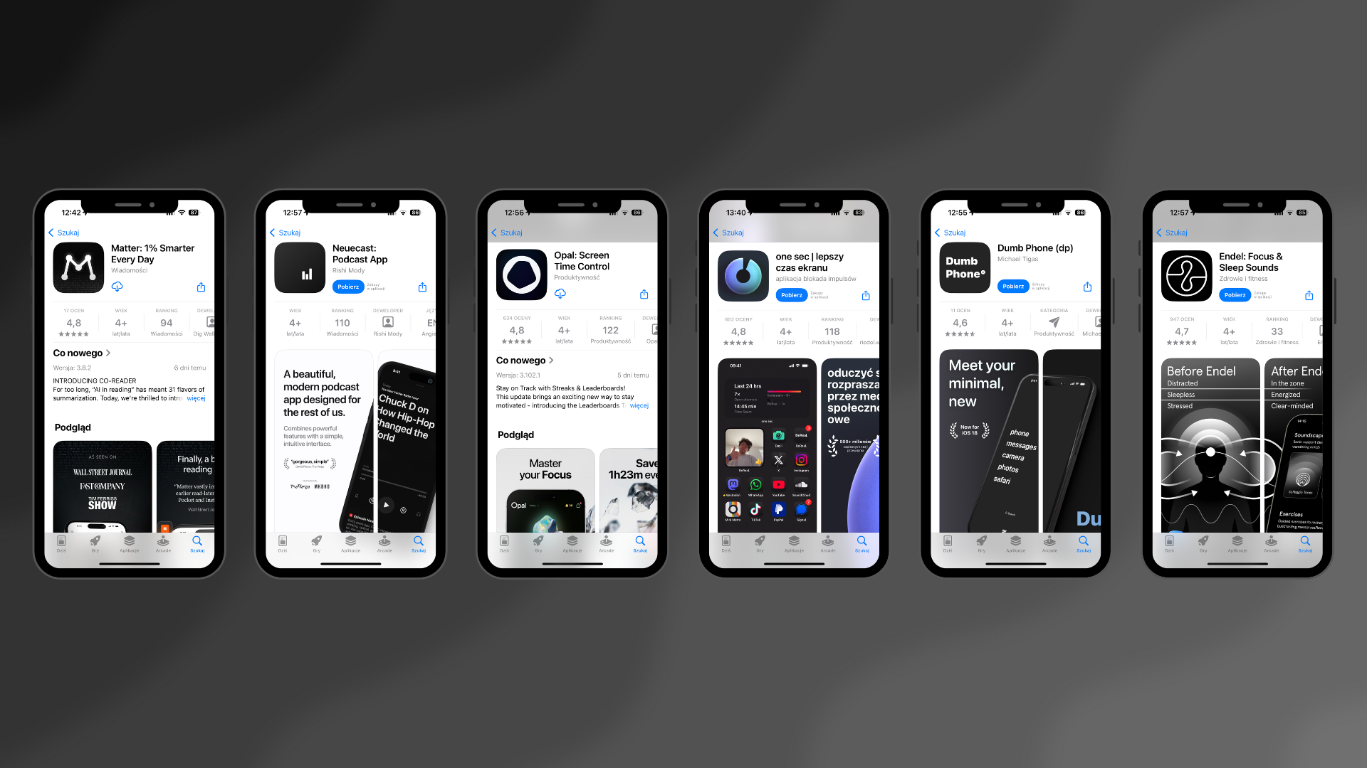 minimalistyczne aplikacje na ios